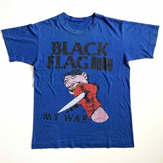 BLACK FLAG ブラックフラッグ 80年代ヴィンテージ Tシャツ(Tシャツ/カットソー(半袖/袖なし))