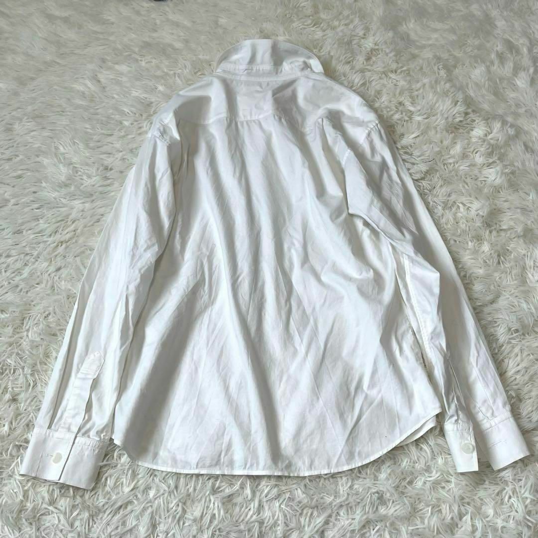 ISSEY MIYAKE(イッセイミヤケ)のISSEY イッセイミヤケ　白シャツ　シャツ　M メンズのトップス(シャツ)の商品写真