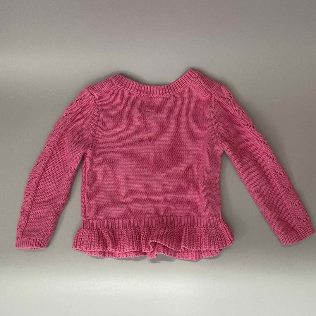 babyGAP(ベビーギャップ)のbabyGAPセーター80サイズ　ピンク キッズ/ベビー/マタニティのベビー服(~85cm)(ニット/セーター)の商品写真