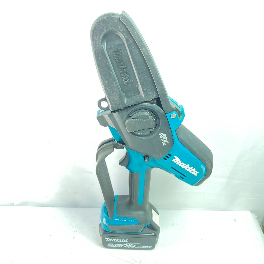 Makita(マキタ)の＊＊MAKITA マキタ 18V 100mm 充電式ハンディソー バッテリ1個付属 ※充電器なし MUC101D ブルー インテリア/住まい/日用品のインテリア/住まい/日用品 その他(その他)の商品写真