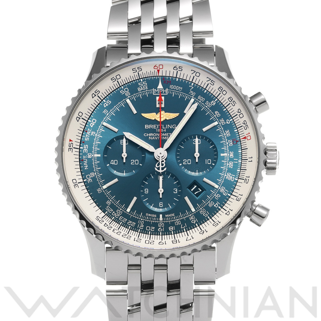 BREITLING(ブライトリング)の中古 ブライトリング BREITLING AB012721/C889 ブルー メンズ 腕時計 メンズの時計(腕時計(アナログ))の商品写真