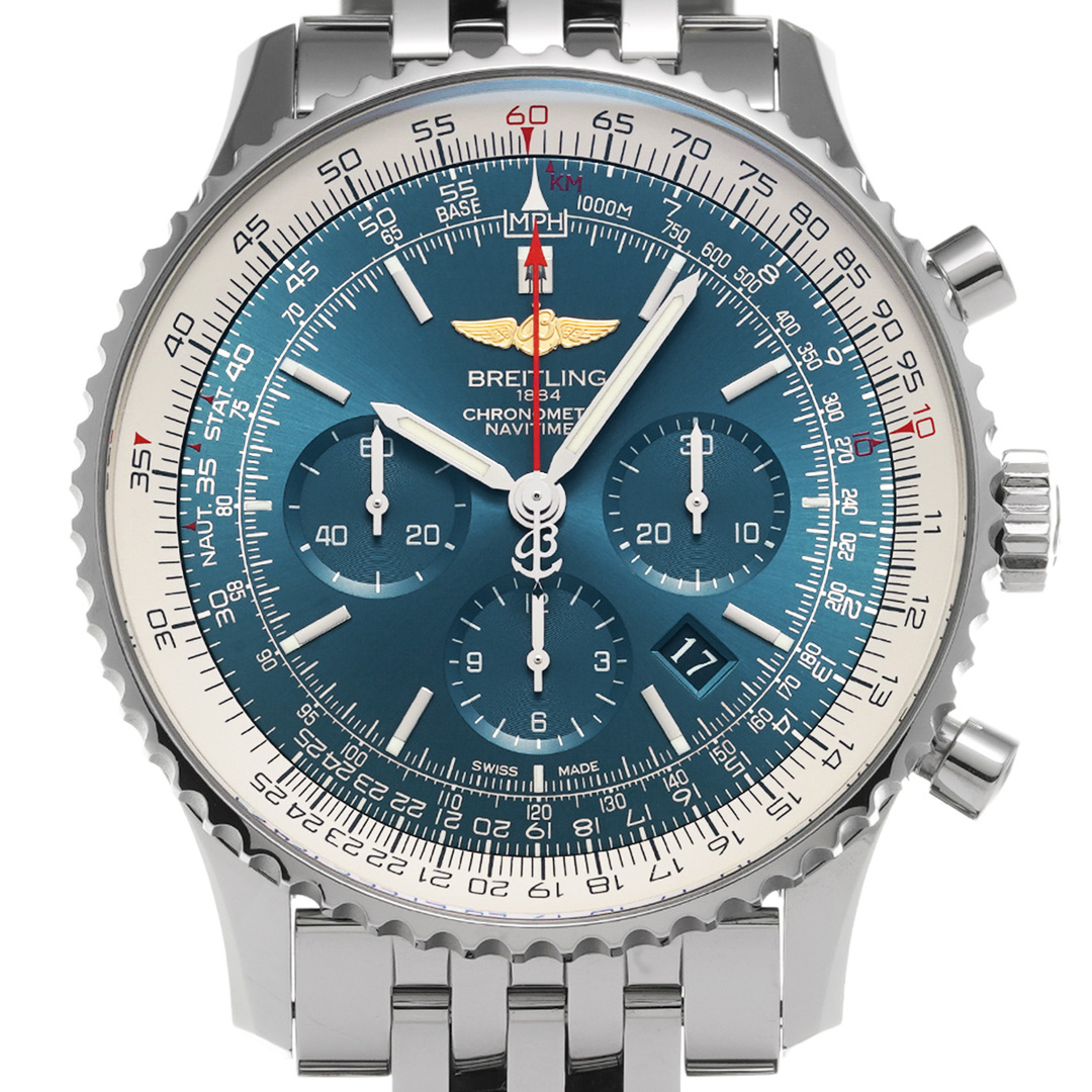 BREITLING(ブライトリング)の中古 ブライトリング BREITLING AB012721/C889 ブルー メンズ 腕時計 メンズの時計(腕時計(アナログ))の商品写真