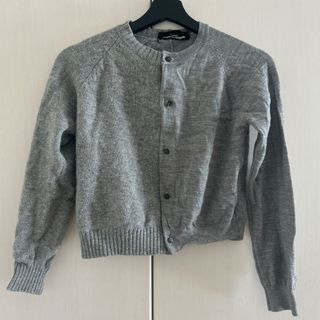 トリココムデギャルソン(tricot COMME des GARCONS)のカーディガン　グレー　トリココムデギャルソン(カーディガン)