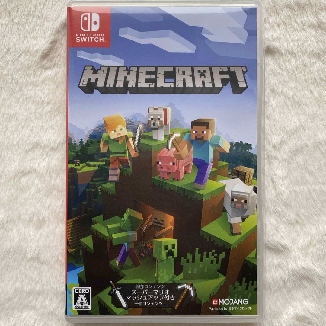 Nintendo Switch(ニンテンドースイッチ)のMinecraft マインクラフト　ニンテンドーSwitch ソフト本体 エンタメ/ホビーのゲームソフト/ゲーム機本体(家庭用ゲームソフト)の商品写真