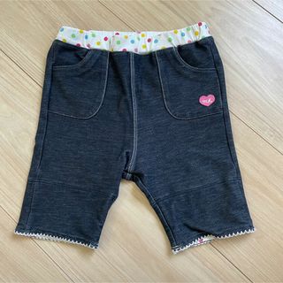 ミキハウス(mikihouse)のミキハウス　ハーフパンツ　ショートパンツ　半ズボン　80 ドット柄　水玉(パンツ)