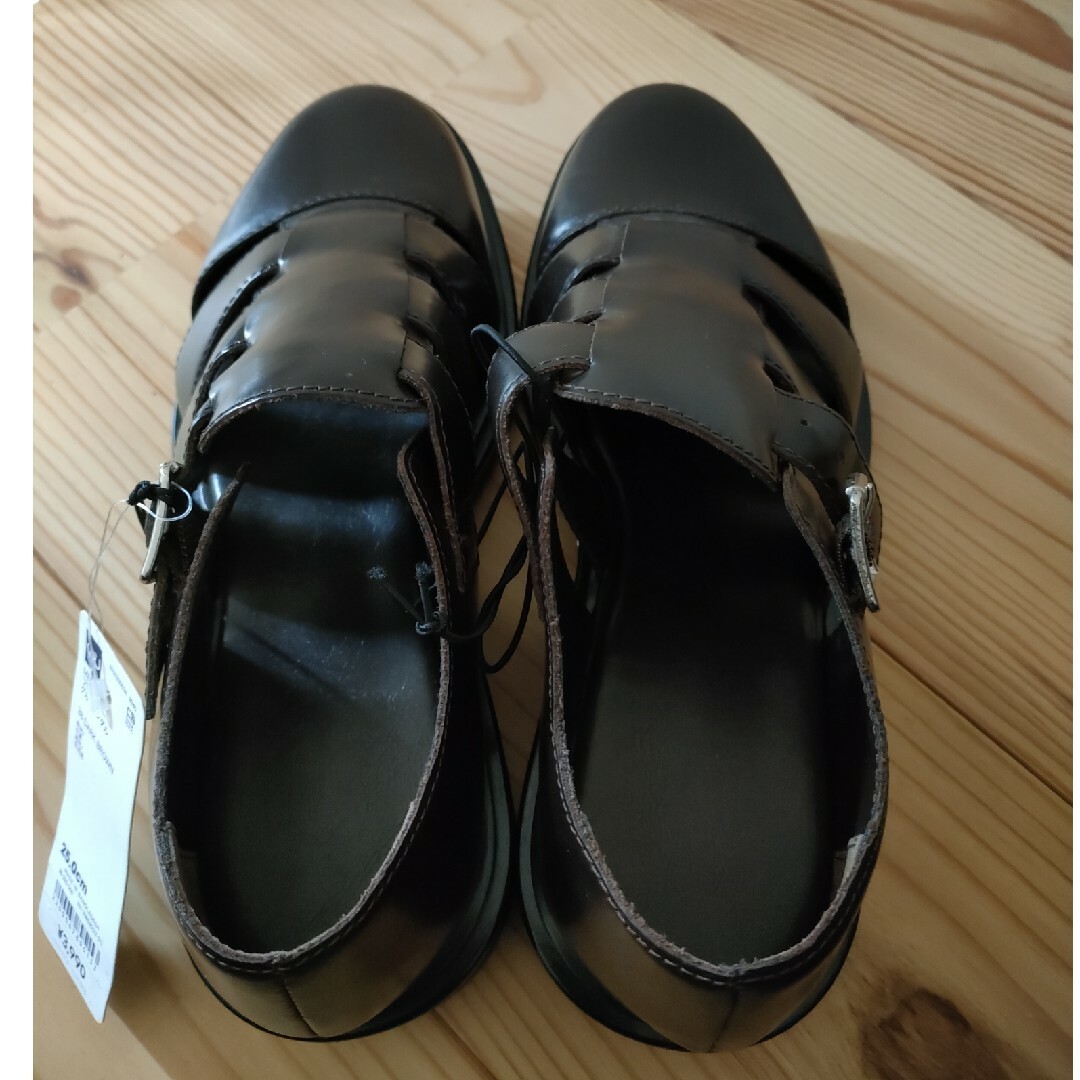 GU(ジーユー)のGU リアルレザーグルカサンダル メンズの靴/シューズ(サンダル)の商品写真