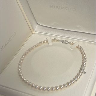 ミキモト(MIKIMOTO)の【ご専用　超美品】ミキモトパールネックレス7.5-7.9mm 約43cm(ネックレス)