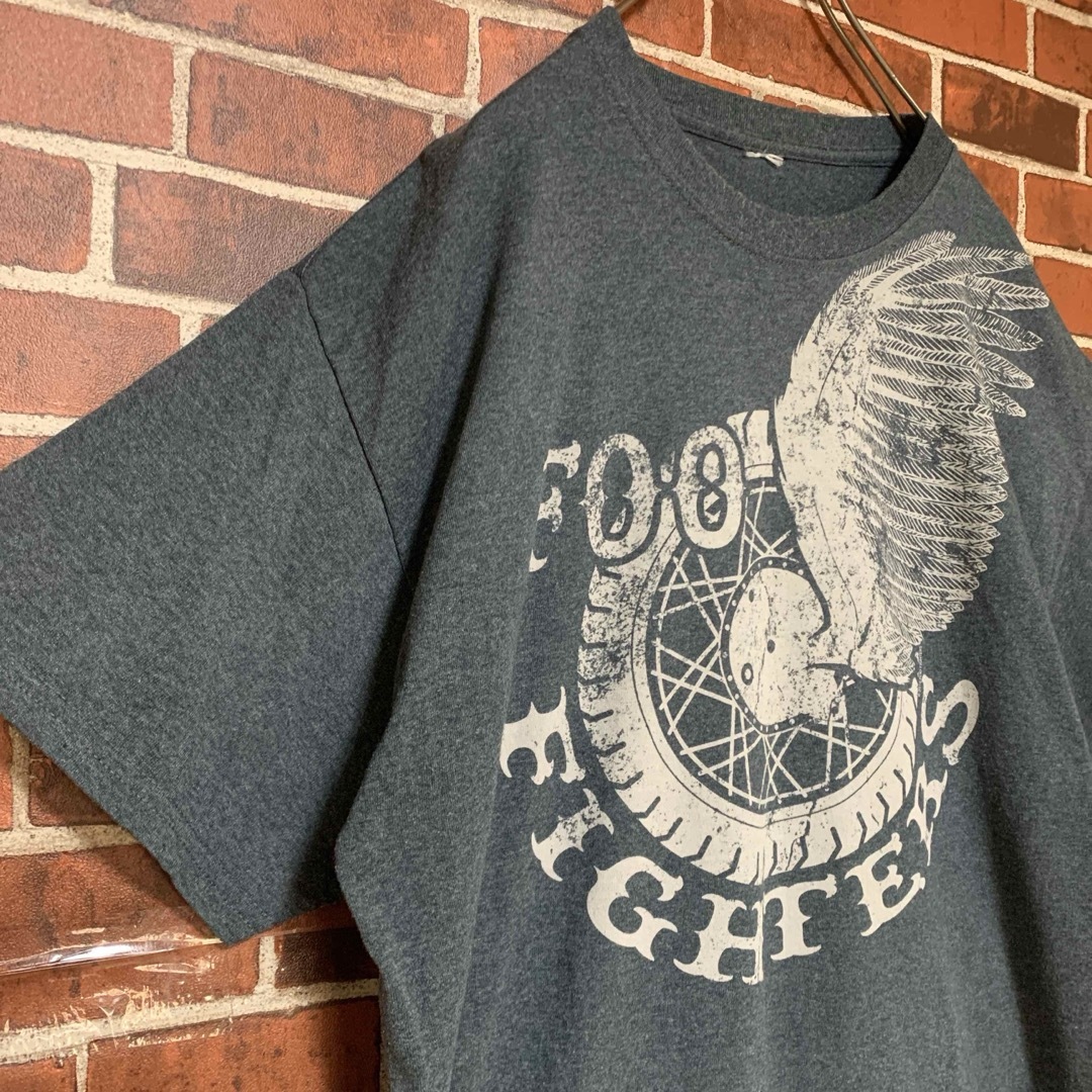 MUSIC TEE(ミュージックティー)の【希少】FOO FIGHTERS★フーファイターズ☆オフィシャル★バンドTシャツ メンズのトップス(Tシャツ/カットソー(半袖/袖なし))の商品写真