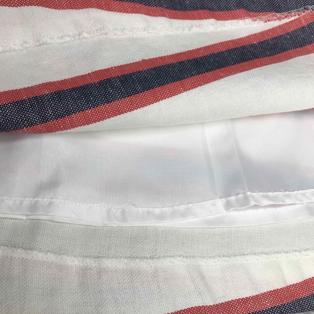 ef-de(エフデ)の未使用タグ付き　ef-de  定価19,000円+税　ベルト付き　リネン　麻 レディースのスカート(ロングスカート)の商品写真
