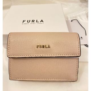 フルラ(Furla)のFURLAフルラ　三つ折り財布 バビロン　BABYLON ミニ財布　ベージュ(財布)