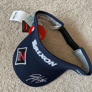 スリクソン(Srixon)のスリクソン　ゴルフサンバイザー　紺新品未使用(その他)