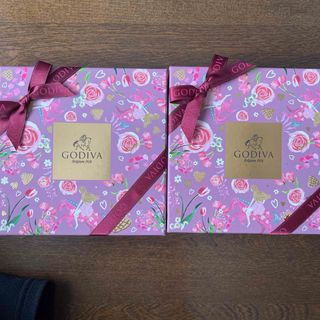 ゴディバ(GODIVA)のGODIVA空箱2箱セット(小物入れ)