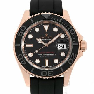 ロレックス(ROLEX)のロレックス ヨットマスター40  116655 ブラック ランダム番 メンズ 中古 腕時計(腕時計(アナログ))