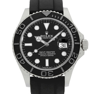 ロレックス(ROLEX)のロレックス ヨットマスター42 226659 ブラック ランダム番 メンズ 中古 腕時計(腕時計(アナログ))