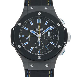 ウブロ(HUBLOT)のウブロ ビッグバン クロノグラフ Amfar リミテッドエディション 301.CI.1170.GR.AMF11 メンズ 中古 腕時計(腕時計(アナログ))