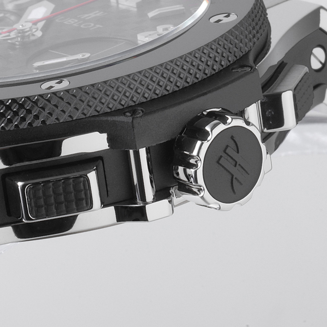 HUBLOT(ウブロ)のウブロ ビッグバン スチールセラミック 341.SB.131.RX メンズ 中古 腕時計 メンズの時計(腕時計(アナログ))の商品写真
