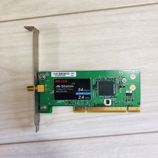 BUFFALO 無線LANアダプタ WLI2-PCI-G54(PCパーツ)