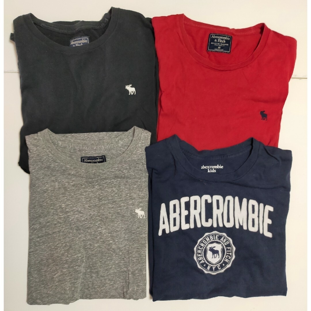 Abercrombie&Fitch(アバクロンビーアンドフィッチ)のABERCROMBIE Kids Tシャツ 4枚 キッズ/ベビー/マタニティのキッズ服男の子用(90cm~)(Tシャツ/カットソー)の商品写真