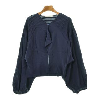 ステラマッカートニー(Stella McCartney)のSTELLA McCARTNEY ブラウス 40(M位) 紺 【古着】【中古】(シャツ/ブラウス(長袖/七分))