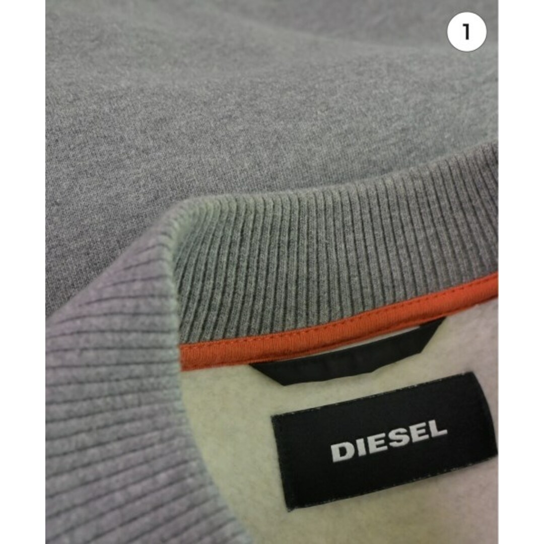 DIESEL(ディーゼル)のDIESEL ディーゼル ブルゾン（その他） L グレーx黒 【古着】【中古】 メンズのジャケット/アウター(その他)の商品写真