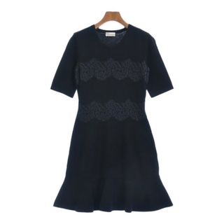 レッドヴァレンティノ(RED VALENTINO)のRED VALENTINO ヴァレンティノレッド ワンピース XS 黒 【古着】【中古】(ひざ丈ワンピース)