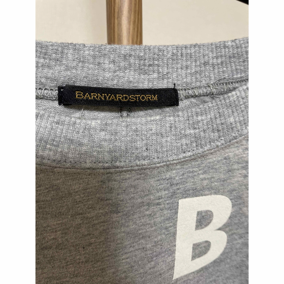 BARNYARDSTORM(バンヤードストーム)のBARNYARDSTORM ミニ裏毛プリントプルオーバー レディースのトップス(Tシャツ(半袖/袖なし))の商品写真