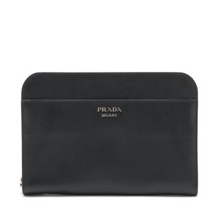 プラダ(PRADA)のプラダ    ブラック メンズ クラッチバッグ(セカンドバッグ/クラッチバッグ)