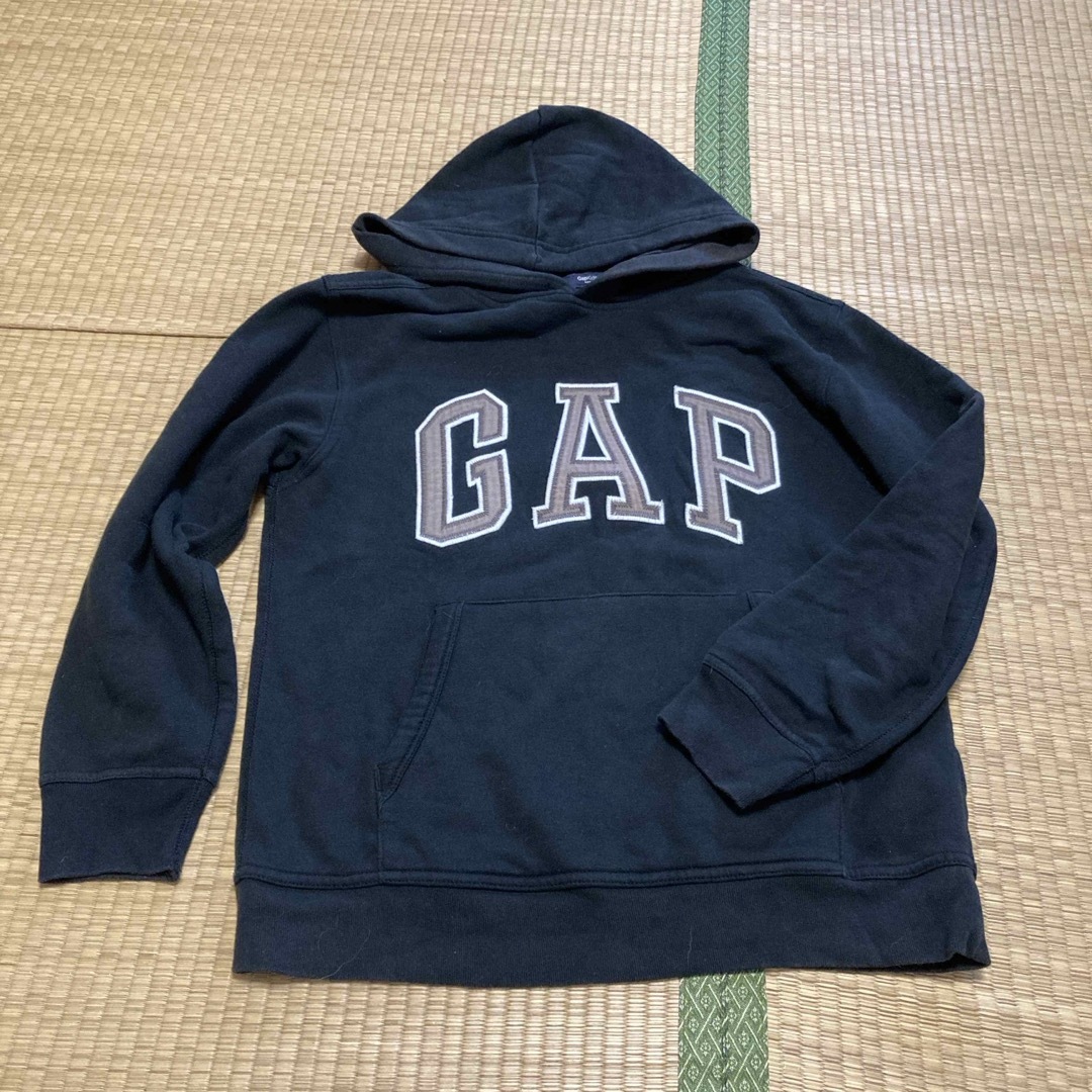 GAP Kids(ギャップキッズ)のGapKids フード付きトレーナー キッズ/ベビー/マタニティのキッズ服女の子用(90cm~)(ジャケット/上着)の商品写真