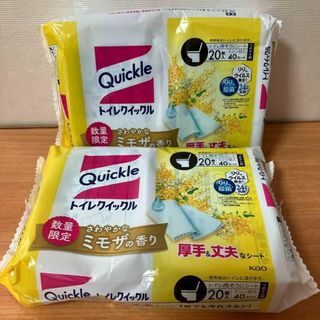 花王　トイレクイックル　ミモザの香り