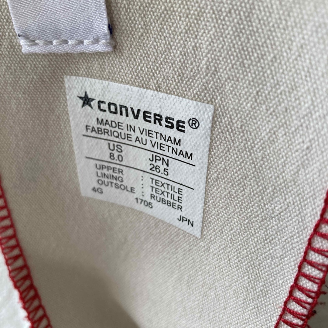 CONVERSE(コンバース)のCONVERSE スニーカー 赤 メンズの靴/シューズ(スニーカー)の商品写真