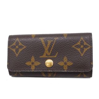 ルイヴィトン(LOUIS VUITTON)の★SALE 【4ha0810】ルイヴィトン キーケース/モノグラム/ミュルティクレ4/M69517/ブラウン【中古】メンズ/レディース/ユニセックス(キーケース)