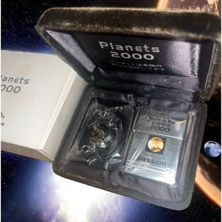 ジッポー(ZIPPO)の激レア 特別限定品 惑星 Planets 2000 zippo 隕石ペンダント付(タバコグッズ)