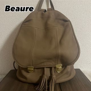 ビュレ(Beau're)のBeaure  ビュレ　  レザーリュック(リュック/バックパック)