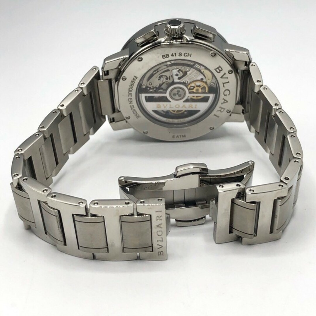BVLGARI(ブルガリ)の　ブルガリ BVLGARI ブルガリブリガリ クロノグラフ BB41SCH ステンレススチール メンズ 腕時計 メンズの時計(その他)の商品写真
