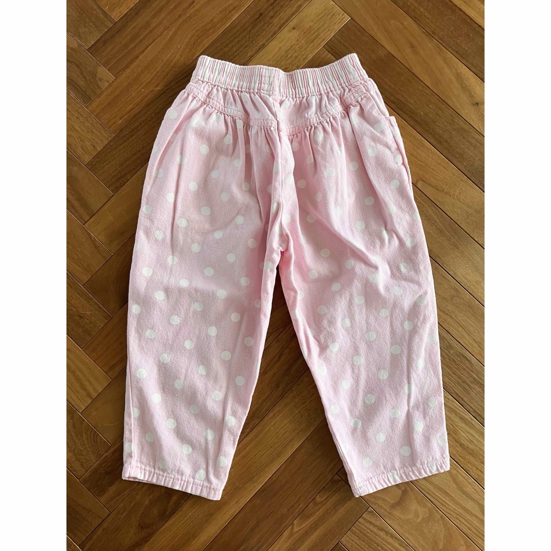 OshKosh(オシュコシュ)のoshkosh ドットプリントピンクパンツ　4 キッズ/ベビー/マタニティのキッズ服女の子用(90cm~)(パンツ/スパッツ)の商品写真