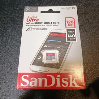 サンディスク(SanDisk)のSandisk Ultra(140MB/s) microSDXC 128GB(PC周辺機器)