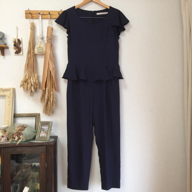 SHIPS for women(シップスフォーウィメン)のkhaju＊ペプラムオールインワン SHIPS for women レディースのパンツ(オールインワン)の商品写真