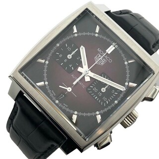 タグホイヤー(TAG Heuer)の　タグ・ホイヤー TAG HEUER モナコ キャリバー ホイヤー02 クロノグラフ リミテッド CBL2118.FC6518 ステンレススチール メンズ 腕時計(その他)