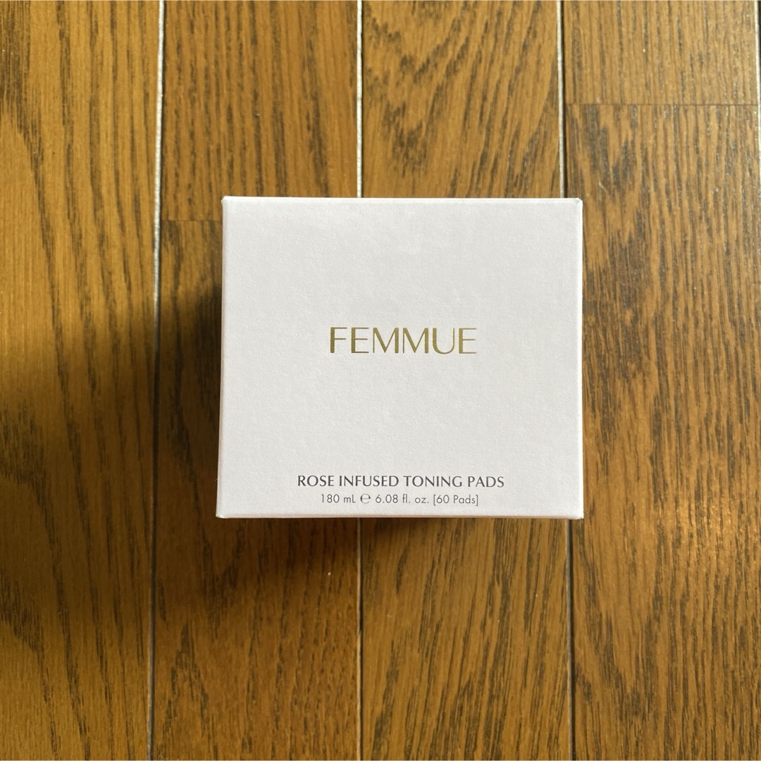 FEMMUE(ファミュ)のFEMMUE (ファミュ) ローズインフューズド トーニングパッド コスメ/美容のスキンケア/基礎化粧品(パック/フェイスマスク)の商品写真