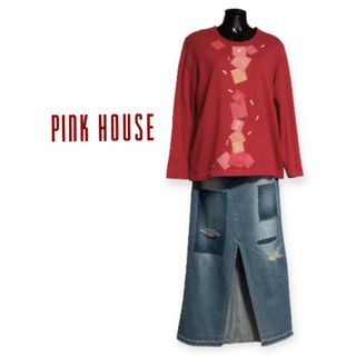 PINK HOUSE - PINKHOUSE✨ネームワッペン長袖カットソー