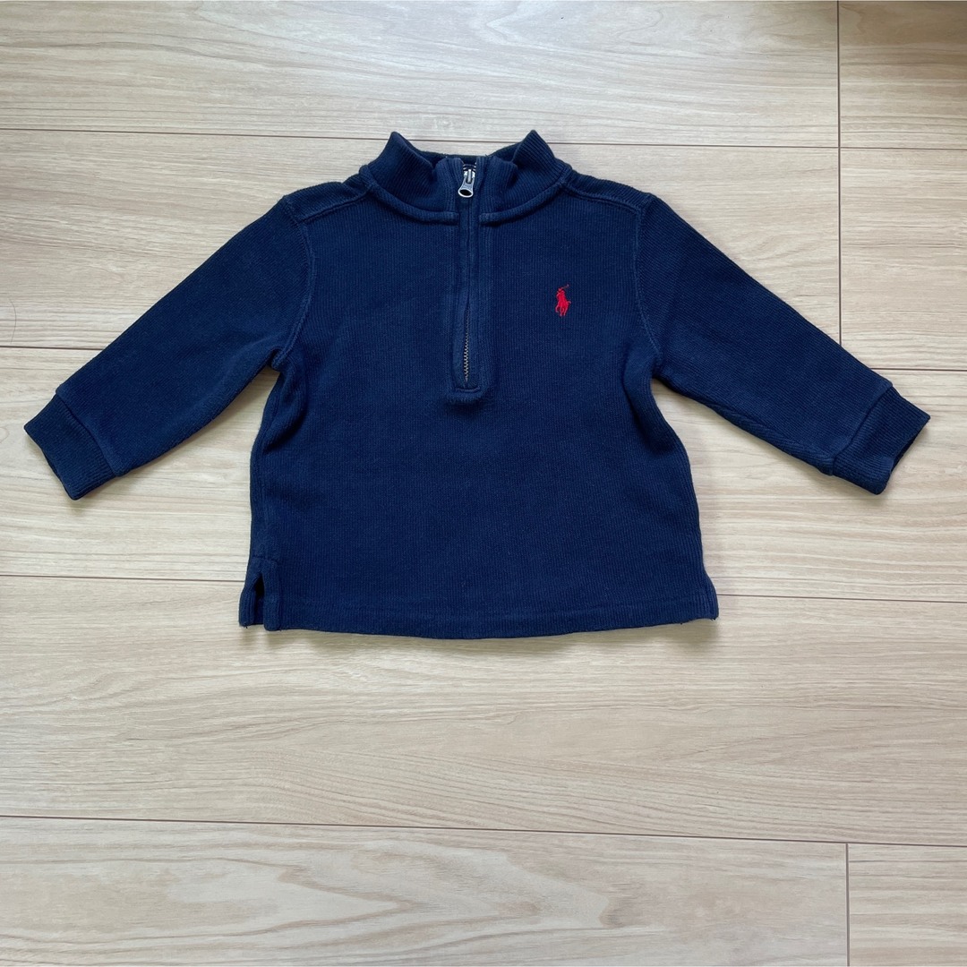 Ralph Lauren(ラルフローレン)のラルフローレン　ポロ　ポロラルフローレン　長袖　80 キッズ/ベビー/マタニティのベビー服(~85cm)(トレーナー)の商品写真