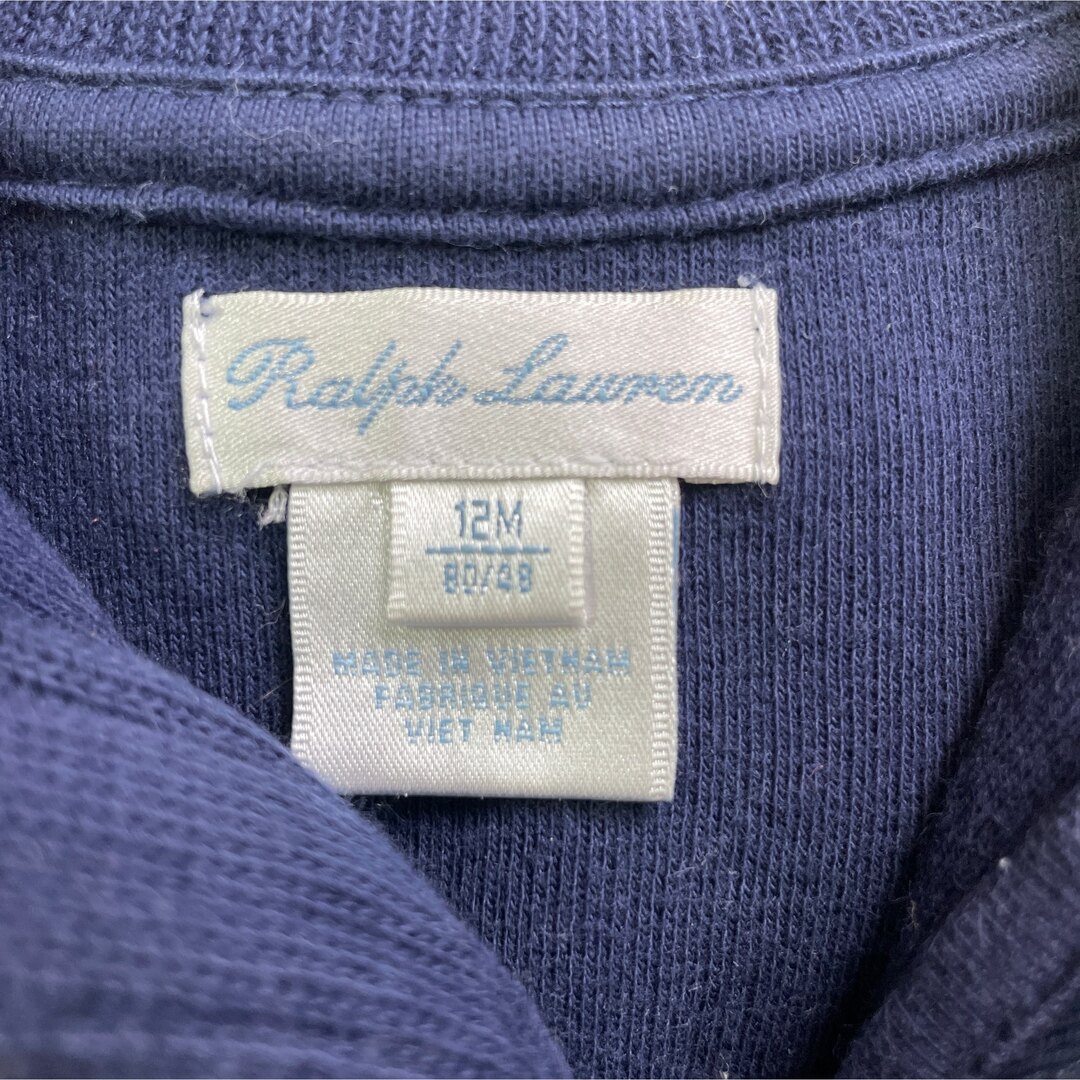 Ralph Lauren(ラルフローレン)のラルフローレン　ポロ　ポロラルフローレン　長袖　80 キッズ/ベビー/マタニティのベビー服(~85cm)(トレーナー)の商品写真