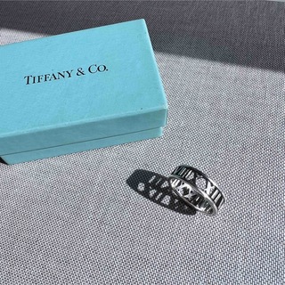Tiffany & Co. - Tiffany & co. アトラス オープン リング 指輪 大きめ 21号?