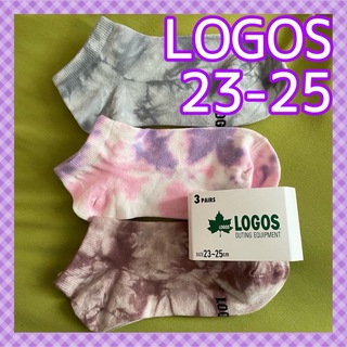 ロゴス(LOGOS)の【LOGOS】春色が可愛い＆タイダイ染め‼️ロゴス レディース靴下3足組(ソックス)