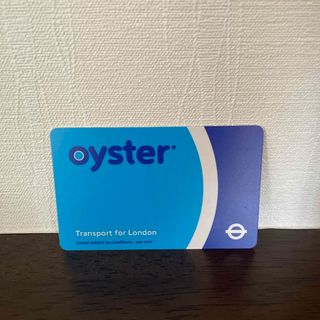 ロンドン地下鉄カード Oyster(鉄道乗車券)