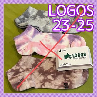 ロゴス(LOGOS)の【LOGOS】春色が可愛い＆タイダイ染め‼️ロゴス レディース靴下3足組(ソックス)