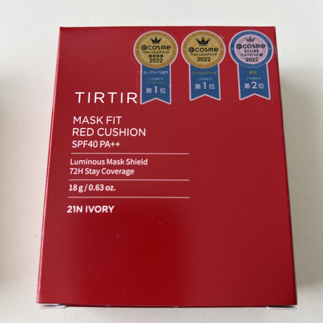 TIRTIR ティルティル マスクフィットレッドクッション 21N(18g) コスメ/美容のベースメイク/化粧品(ファンデーション)の商品写真