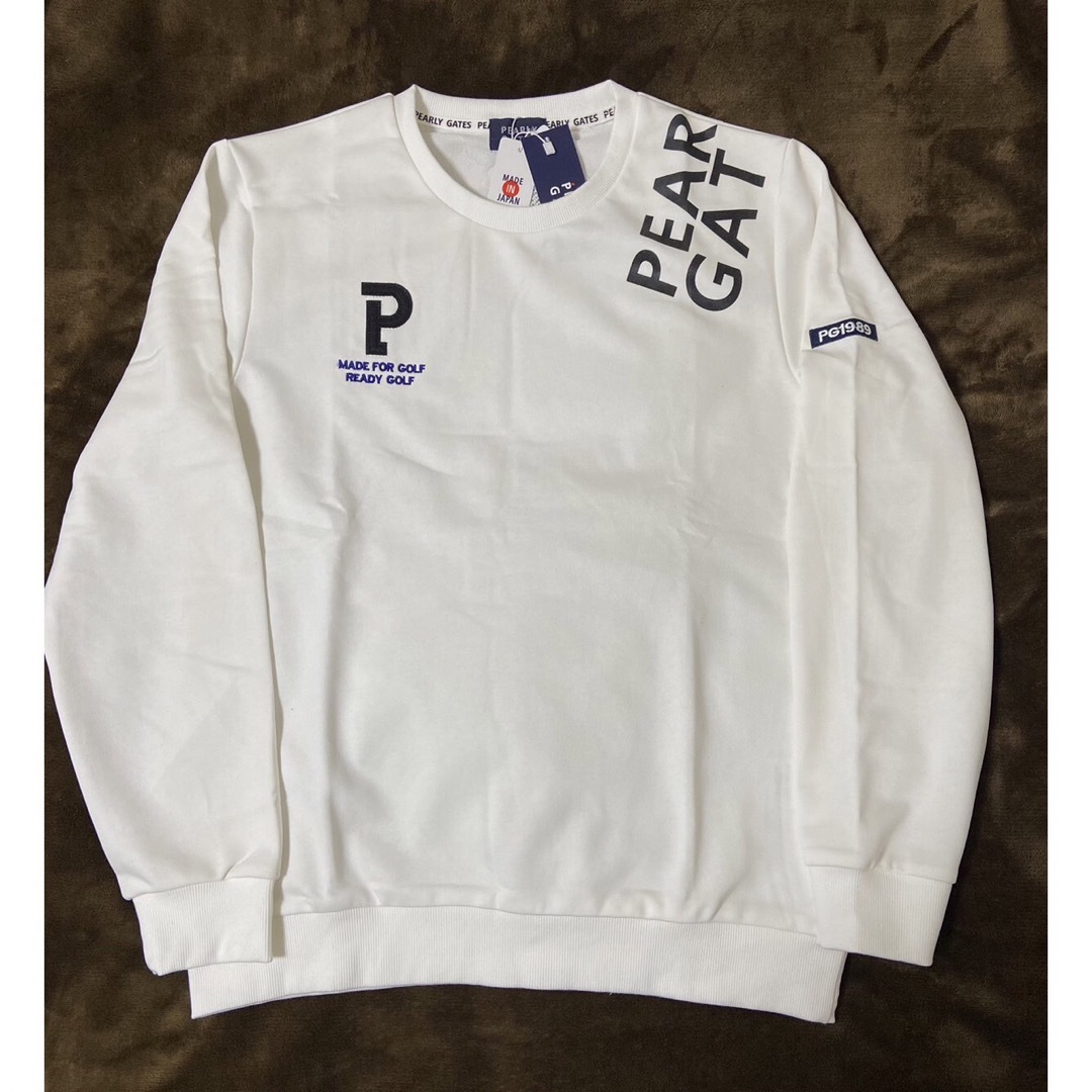 新品 正規品 パーリーゲイツ 長袖 クルーネック スウェット サイズ6 XL 新品 正規品 パーリーゲイツ 長袖 クルーネック スウェット サイズ6 XL
