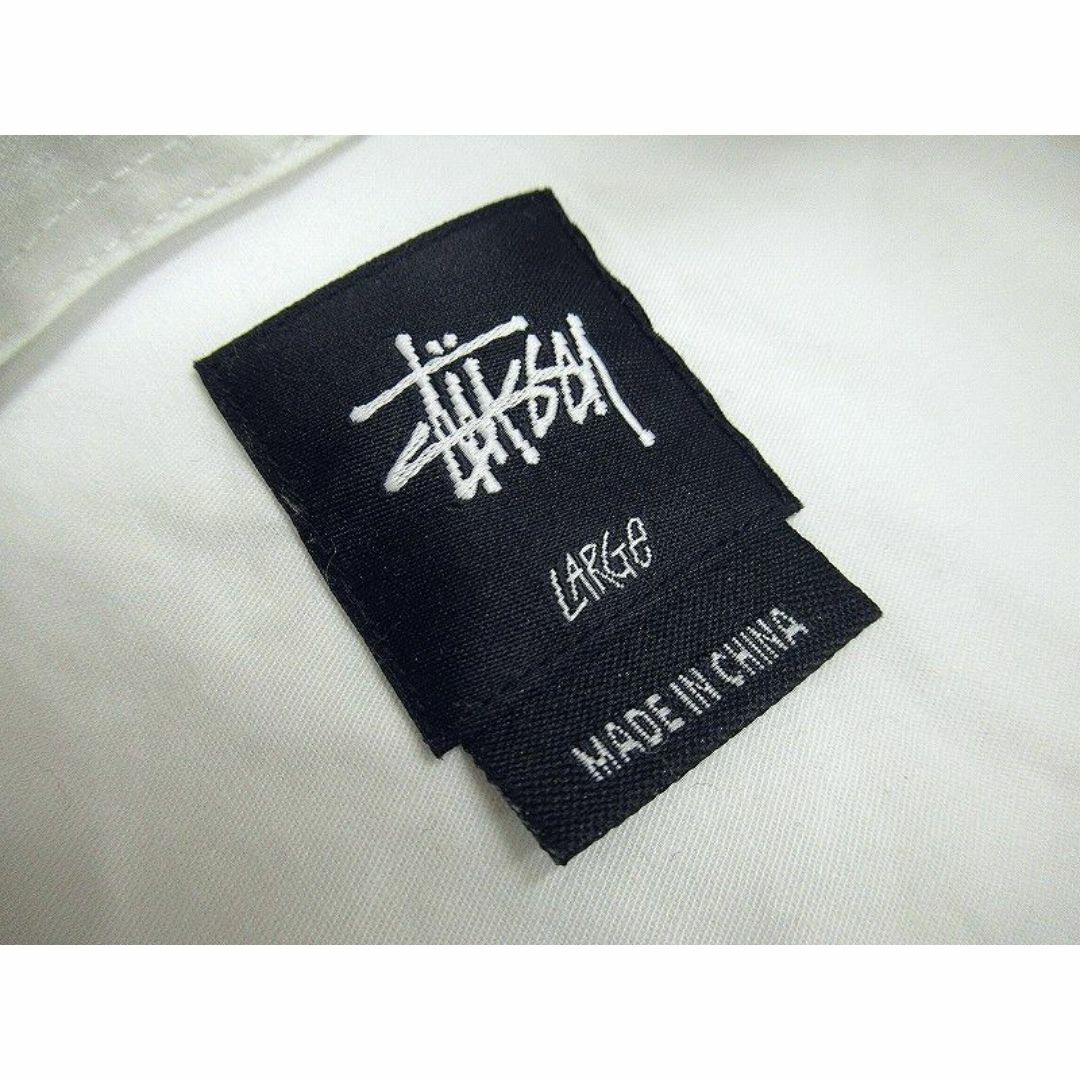 STUSSY(ステューシー)の専用　00s オールド ステューシー ストレッチ生地 BD 長袖 シャツ L メンズのトップス(シャツ)の商品写真