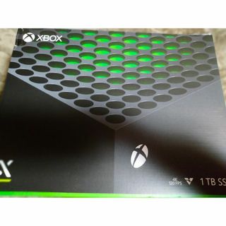 エックスボックス(Xbox)のxbox series x 本体　美品(家庭用ゲーム機本体)